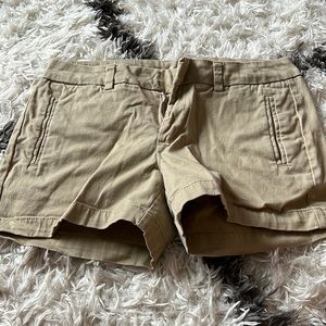 tan shorts